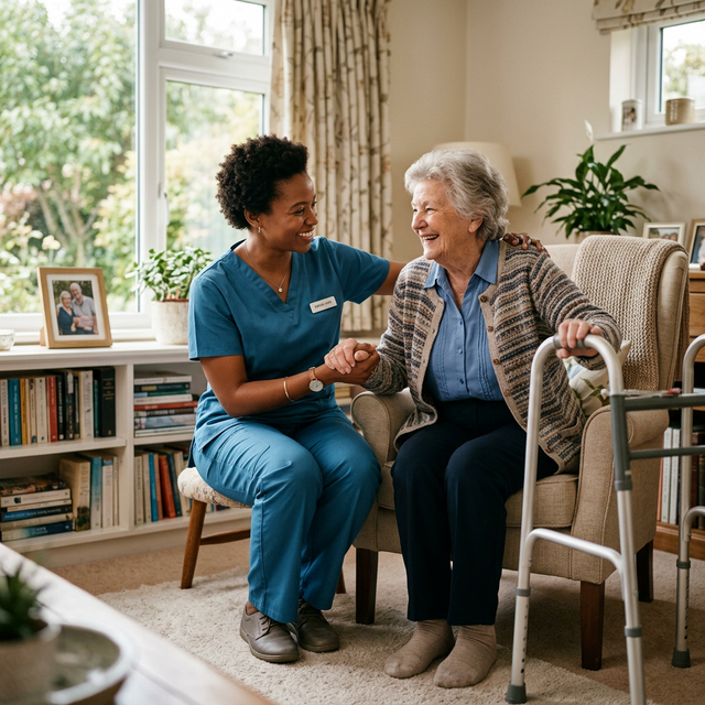 Compassionate HHA Caregiver